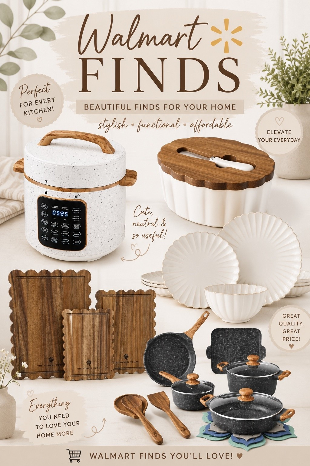 🌸 Elevate your kitchen with these gorgeous Pioneer Woman Walmart finds! Pretty, practical, and budget-friendly pieces that make everyday cooking feel a little more fun. Which one are you adding to your cart first? 💗
#LTK #LTKHome #WalmartFinds #PioneerWoman #KitchenFinds #KitchenDecor #AffordableHome #HomeStyle #WalmartHome #HomeInspo

#LTKSaleAlert #LTKmomlife #LTKOver40