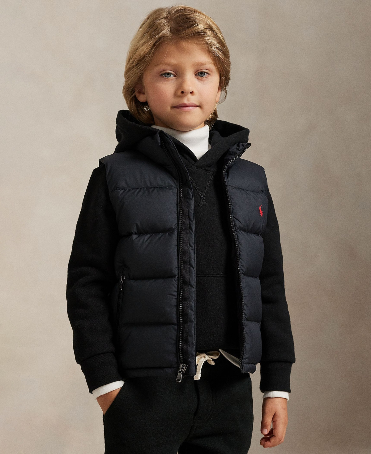 Polo Ralph Lauren Boys 2-7 Quilted Down Vest - Newport Navy | Macy's