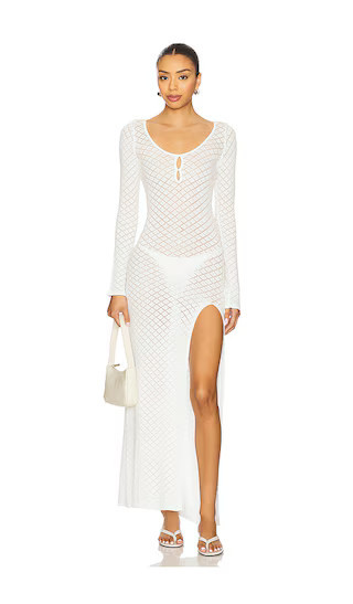superdown Azalea Maxi Dress in White. - size L | Revolve Clothing (Global)