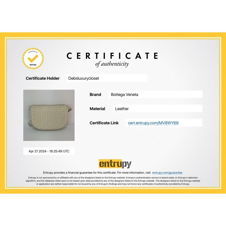 Bottega Veneta Intreciato white leather Shoulder Clutch Bag | Walmart (US)