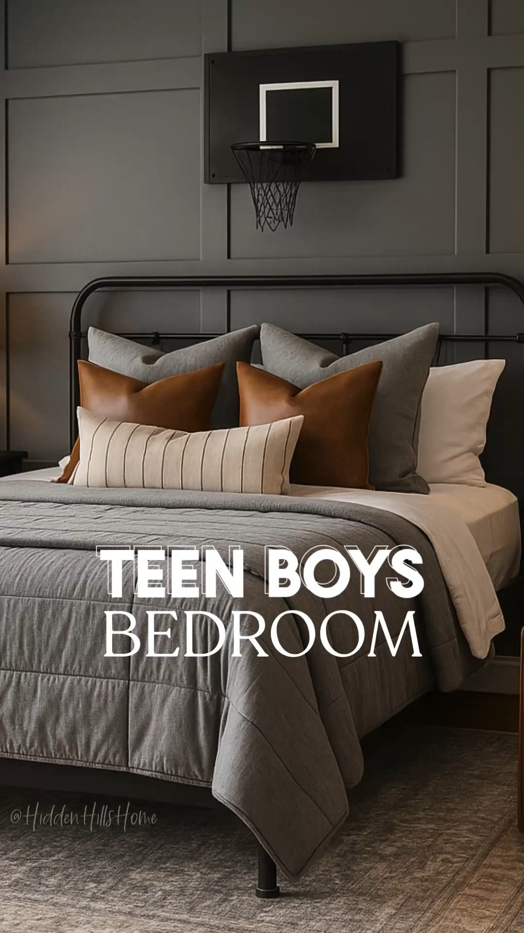 Bedroom inspiration, kids room decor, Teen boys bedroom with board and batten! Masculine teen bedroom decor, boys room design, boys room bedding, home decor #boysbedroom




#LTKSaleAlert #LTKKids #LTKHome