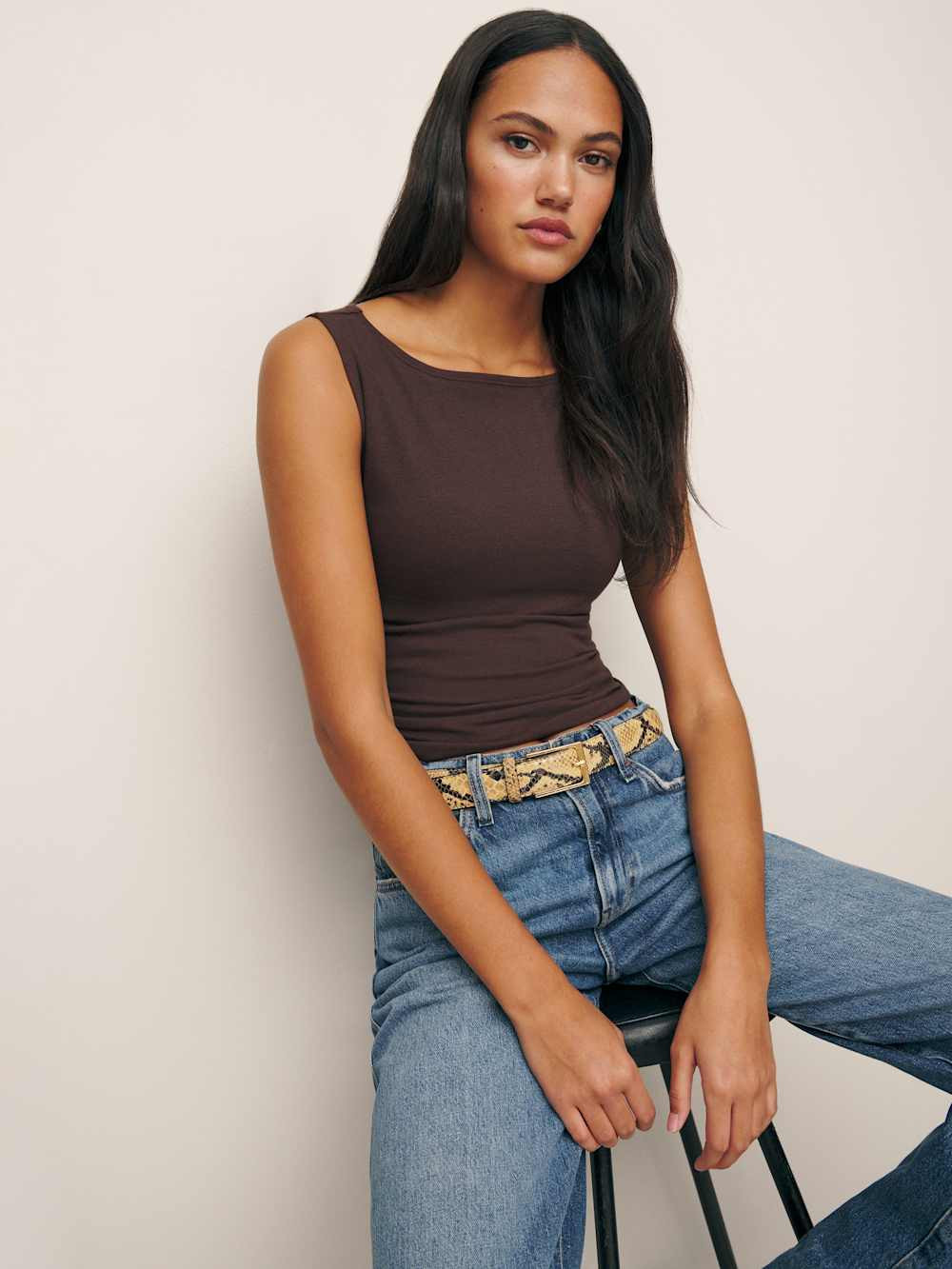 Dusk Knit Top | Reformation (Global)