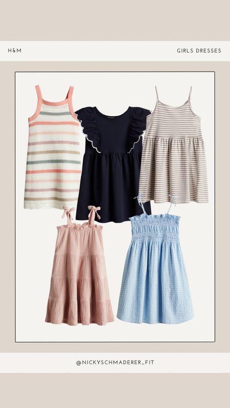 H&M New arrivals for toddler girls dresses.

#LTKSeasonal #LTKkids