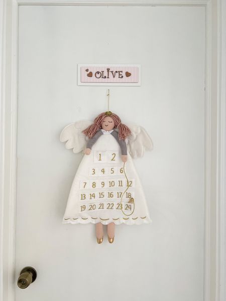 I may or may not have started adding little bits of Christmas - first to go up is this adorable angel countdown I’m using for Olive’s door. And honestly as sad as I’ve been this really does put a smile on my face plus my girls both love her. What shall we name our angel ? 

You can always shop my Instagram post on the @ltk app or send me a DM and I’ll send you the link 🥰🎄

#LTKHoliday #LTKhome #LTKSeasonal