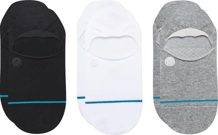 Stance Icon Assorted 3-Pack No-Show Socks | Nordstrom | Nordstrom