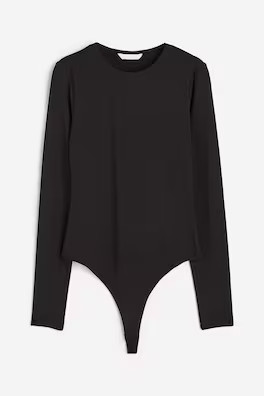 Mock Turtleneck Thong Bodysuit | H&M (US + CA)