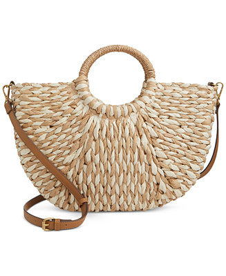 Style & Co Straw Tote Crossbody, Exclusively at Macy's  - Macy's | Macy's