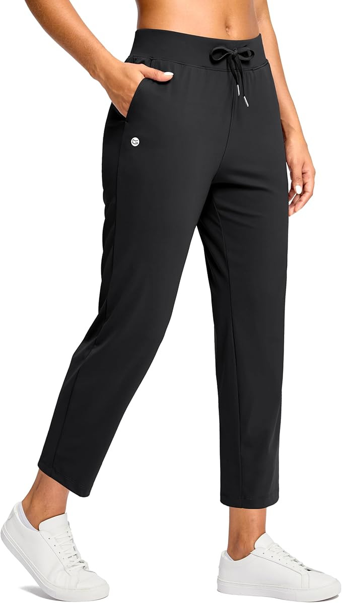 G Gradual Petite Pants for Women 24"/26" Ankle Pants 2 Pockets Stretchy 7/8 Sweatpants for Golf T... | Amazon (US)