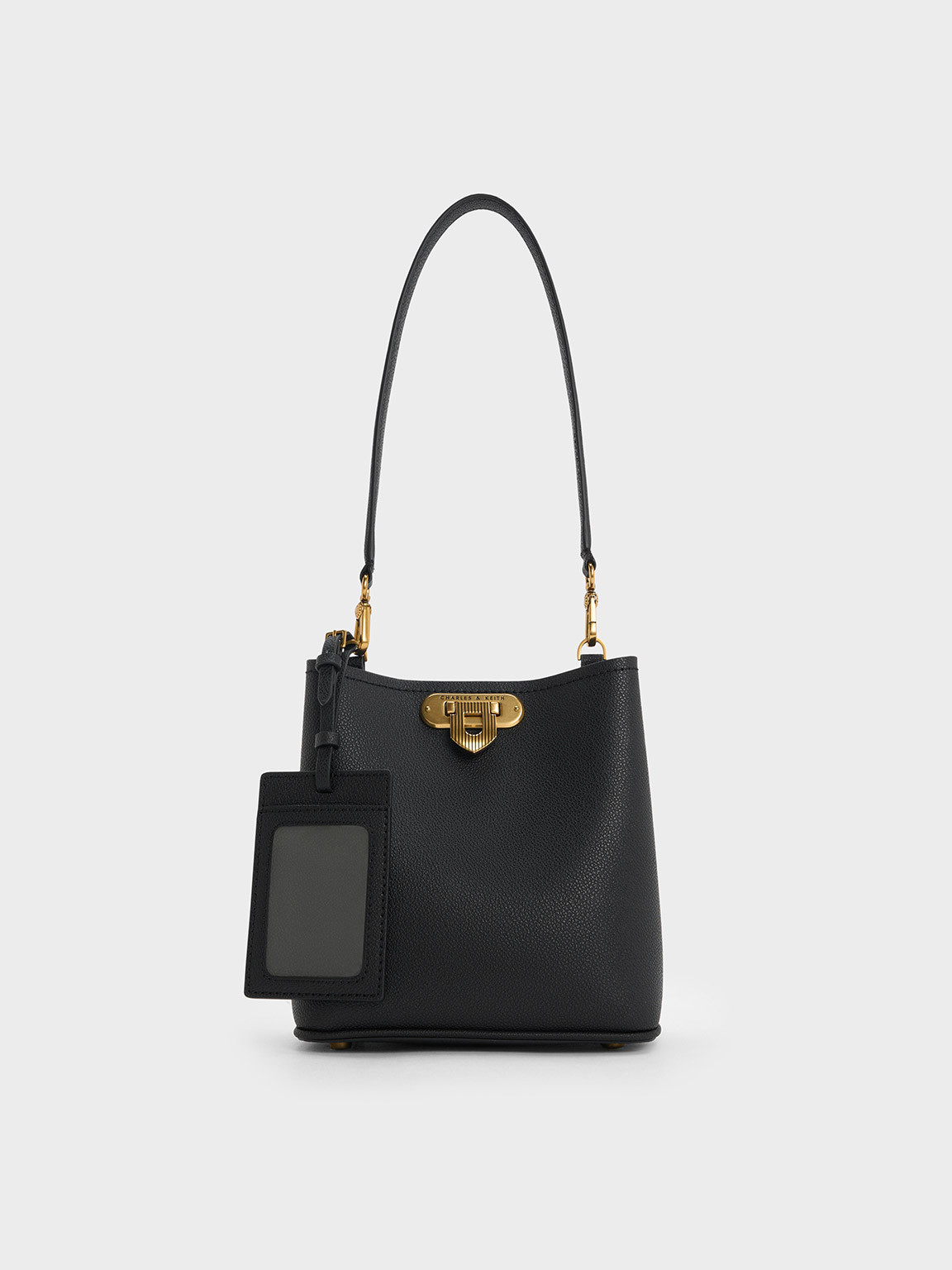 Alcott Bucket Bag
 - Black | Charles & Keith US