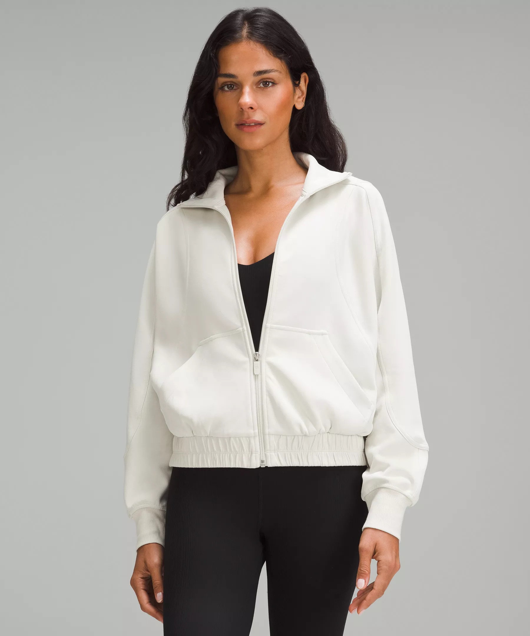 Brushed Softstreme Funnel-Neck Zip Up | Women's Hoodies & Sweatshirts | lululemon | Lululemon (US)