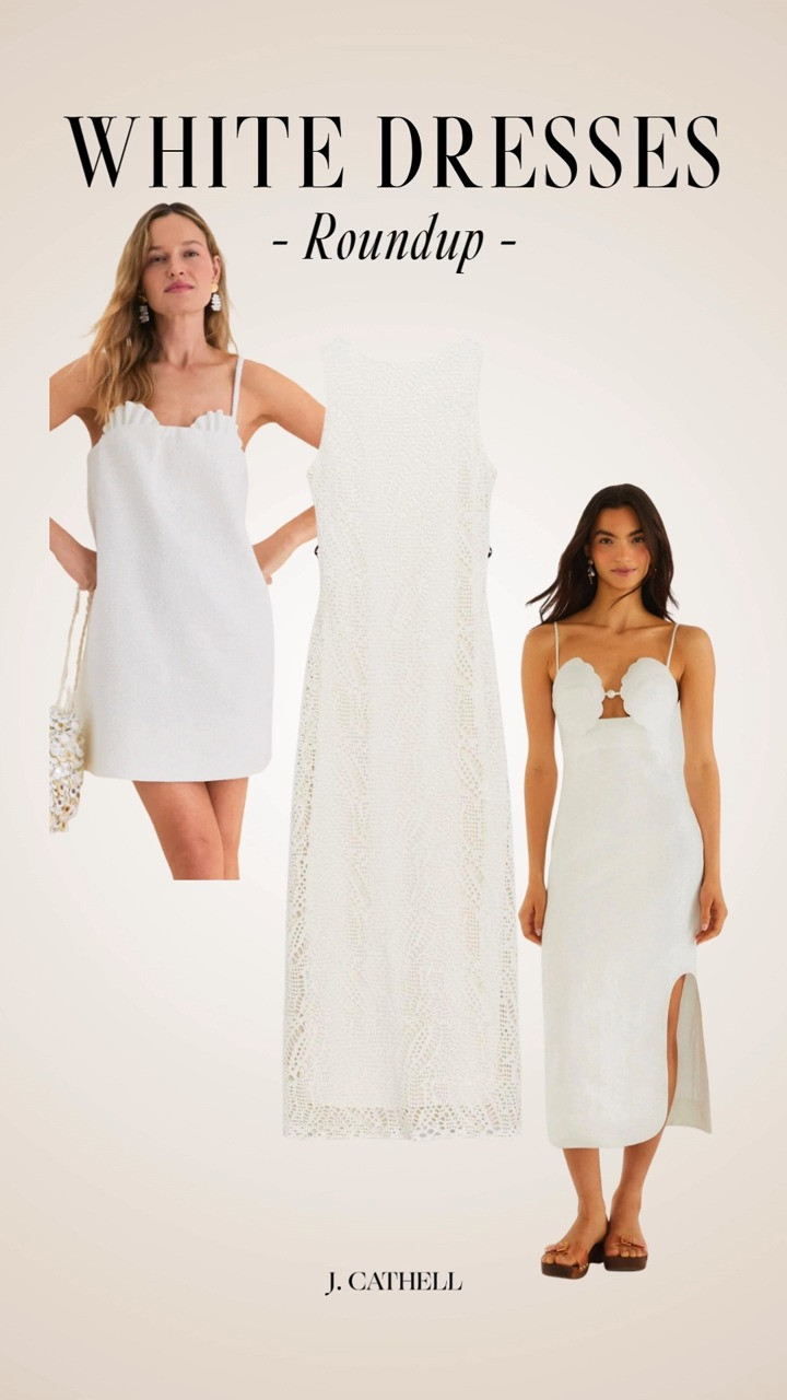 A good white dress is the unofficial uniform of summer ☀️🤍

From casual daytime styles to vacation-ready favorites and dresses perfect for brunch, beach dinners, bridal events, and everything in between, this roundup is filled with the white dresses I am loving right now.

Easy, timeless, and endlessly versatile, these are the pieces you'll reach for all season long—and probably for many summers to come.

Shop the full White Dress Roundup below. ✨

#WhiteDress #SummerStyle #LTKStyle #LTKFinds #SummerFashion #VacationStyle #ResortWear #WhiteDressSeason #SummerWardrobe #ClassicStyle #EffortlessStyle #FashionFinds #VacationOutfits #StyleInspiration

#LTKSeasonal #LTKootd #LTKSeasonal #LTKOver40