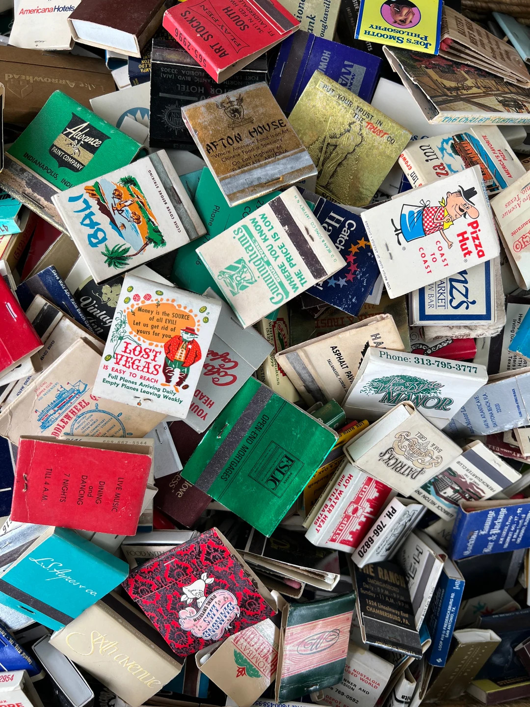 Vintage Matchbooks lots of 16 - Etsy | Etsy (US)