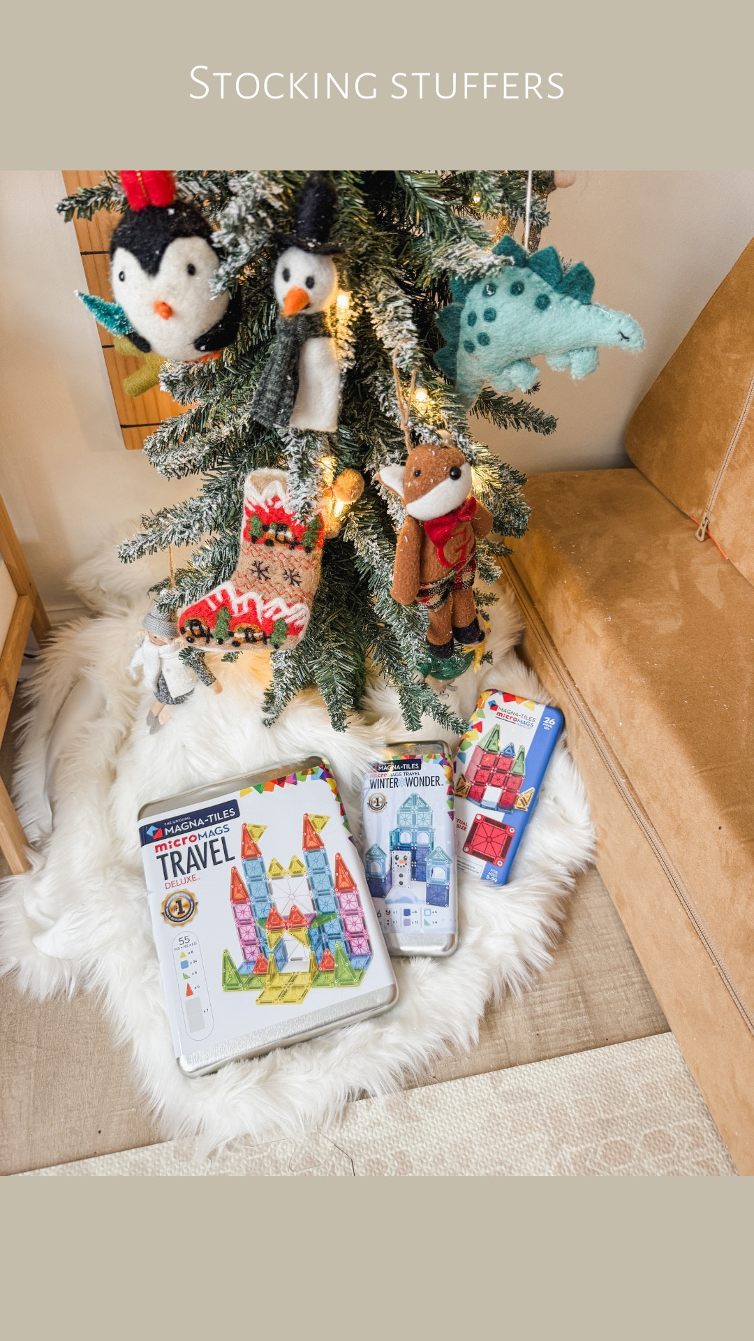 Stocking stuffers that are sure to delight your little ones! We take our travel @magnatiles sets *everywhere* we go! Perfect size for little backpacks and the perfect activity for restaurants, waiting rooms, and more!

the winter travel set is selling out quickly 🫶🏻

#LTKGiftGuide #LTKKids #LTKHoliday