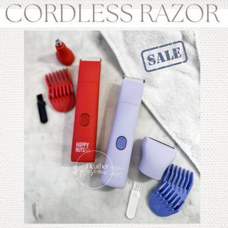 We love these in my house!! Use these cordless shavers in the shower, totally waterproof or use it dry! lasts up to 90 mins on 1 Charge, super quite and it will never nick/cut the skin! we love them so much and I know so many of y'all do too! Guys version includes the nose trimmer piece! GREAT father's day gift! 39 Perc 0ff both versions! 

#shave #razor #cordless #happynuts #happycurves

#LTKover40 #LTKsalealert #LTKmens