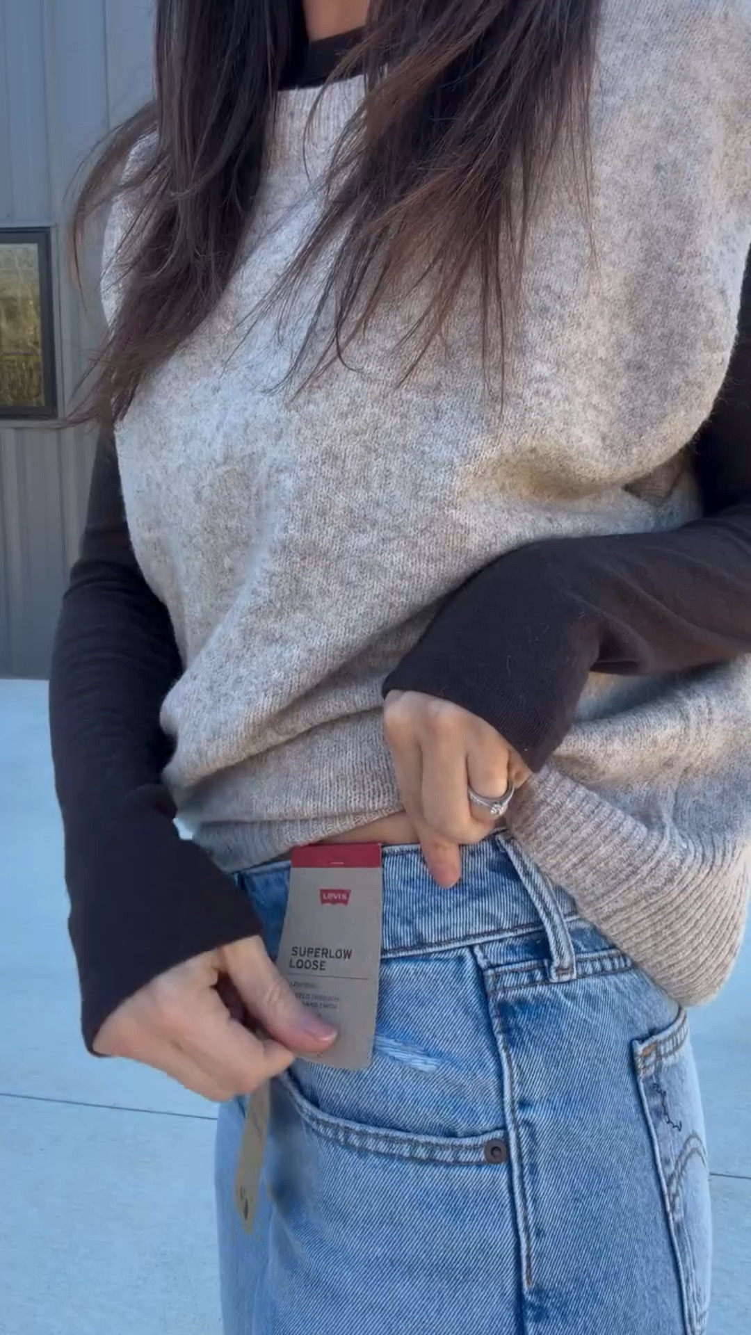 Wearing the size 27” for jeans and small for both tops 🫶🏼

Wide leg, distressed, and the perfect wash?! Yes, please! I am very impressed with these jeans that I recently found on Amazon. 

#casualoutfits #easyoutfits #denimoutfits #jeans

#LTKSaleAlert #LTKSeasonal #LTKootd