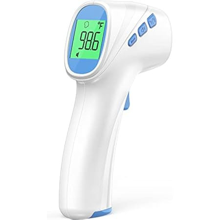 Digital Thermometer for Adults and Kids, No Touch Forehead Thermometer for Baby, 2 in 1 Body Surface | Amazon (US)