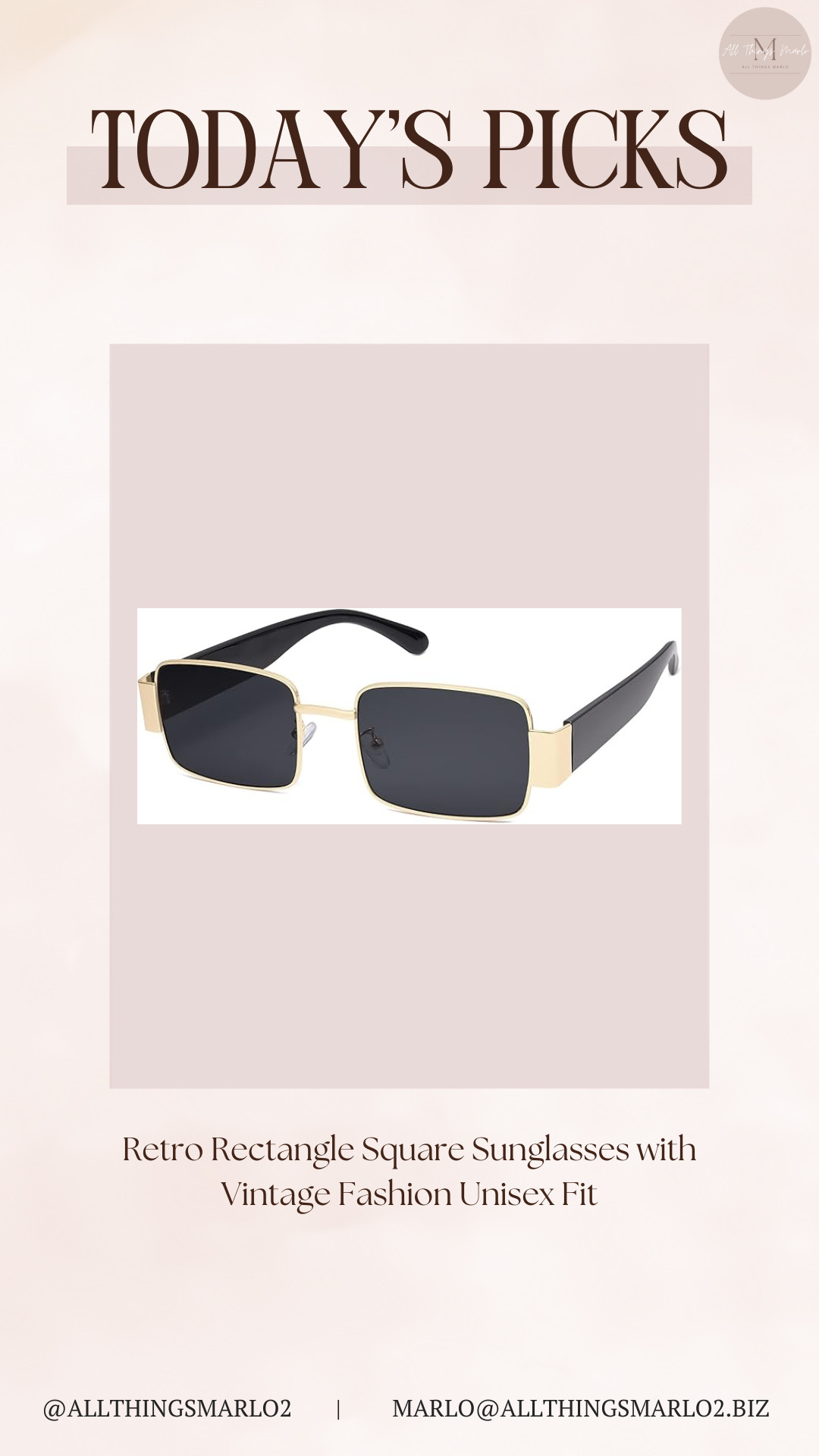 Retro Rectangle Square Sunglasses with Vintage Fashion Unisex Fit 

 #LTKSeasonal #LTKWorkwear #LTKTravel