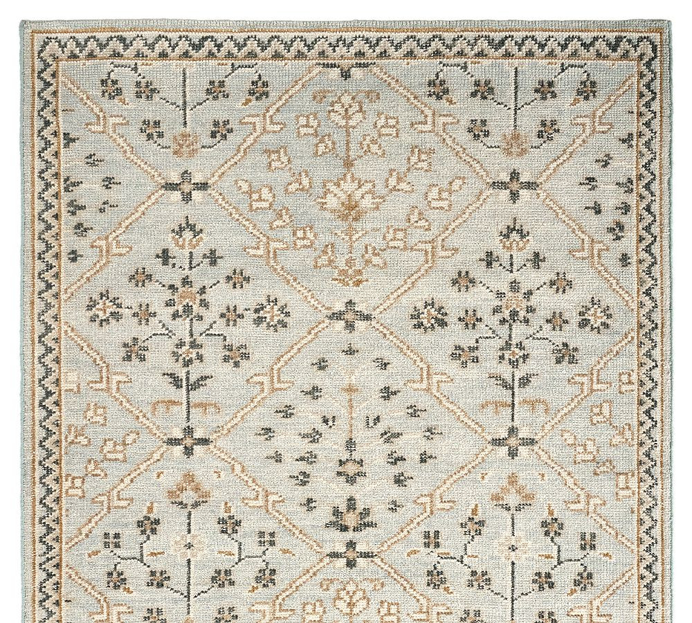 Laurel Hand-Knotted Rug | Pottery Barn (US)