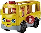 Fisher-Price Little People School Bus Toy with Lights Sounds and 2 Figures for Toddlers, Sit With... | Amazon (US)