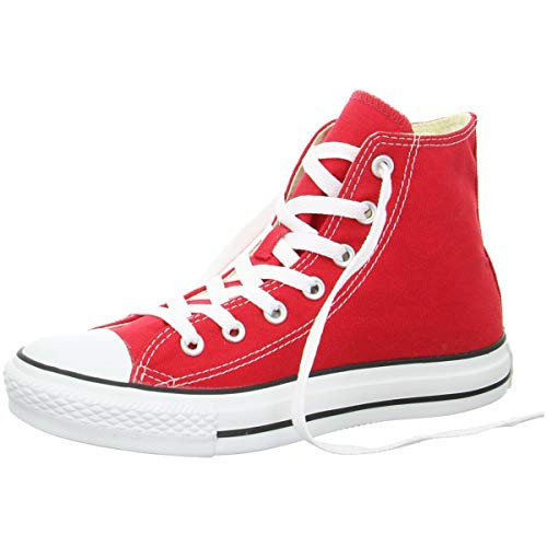 Converse All Star Hi Red Canvas - 3.5 UK | Amazon (UK)