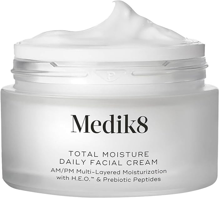 Medik8 Total Moisture Daily Facial Cream - Hydrating Peptide Face Moisturizer with Hyaluronic Aci... | Amazon (US)