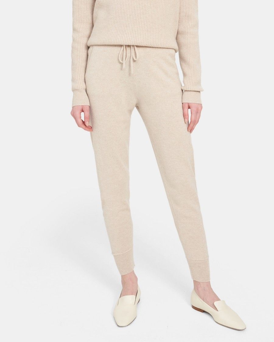 Jogger Pant in Cashmere | Theory Outlet