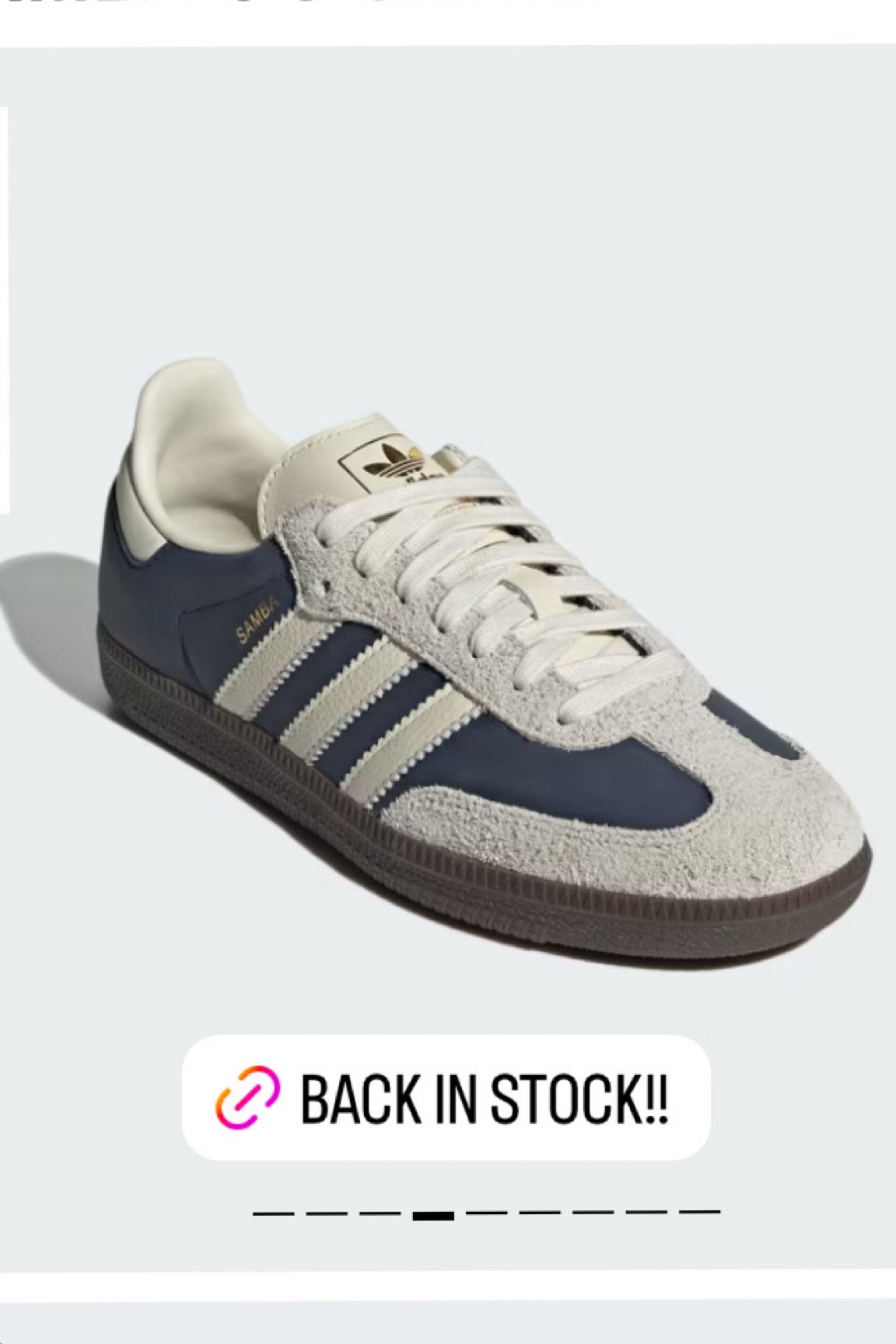 Adidas samba in navy back in stock. Fall sneakers. Fall outfit. Fall accessories  

#LTKShoeCrush #LTKFindsUnder100 #LTKSeasonal