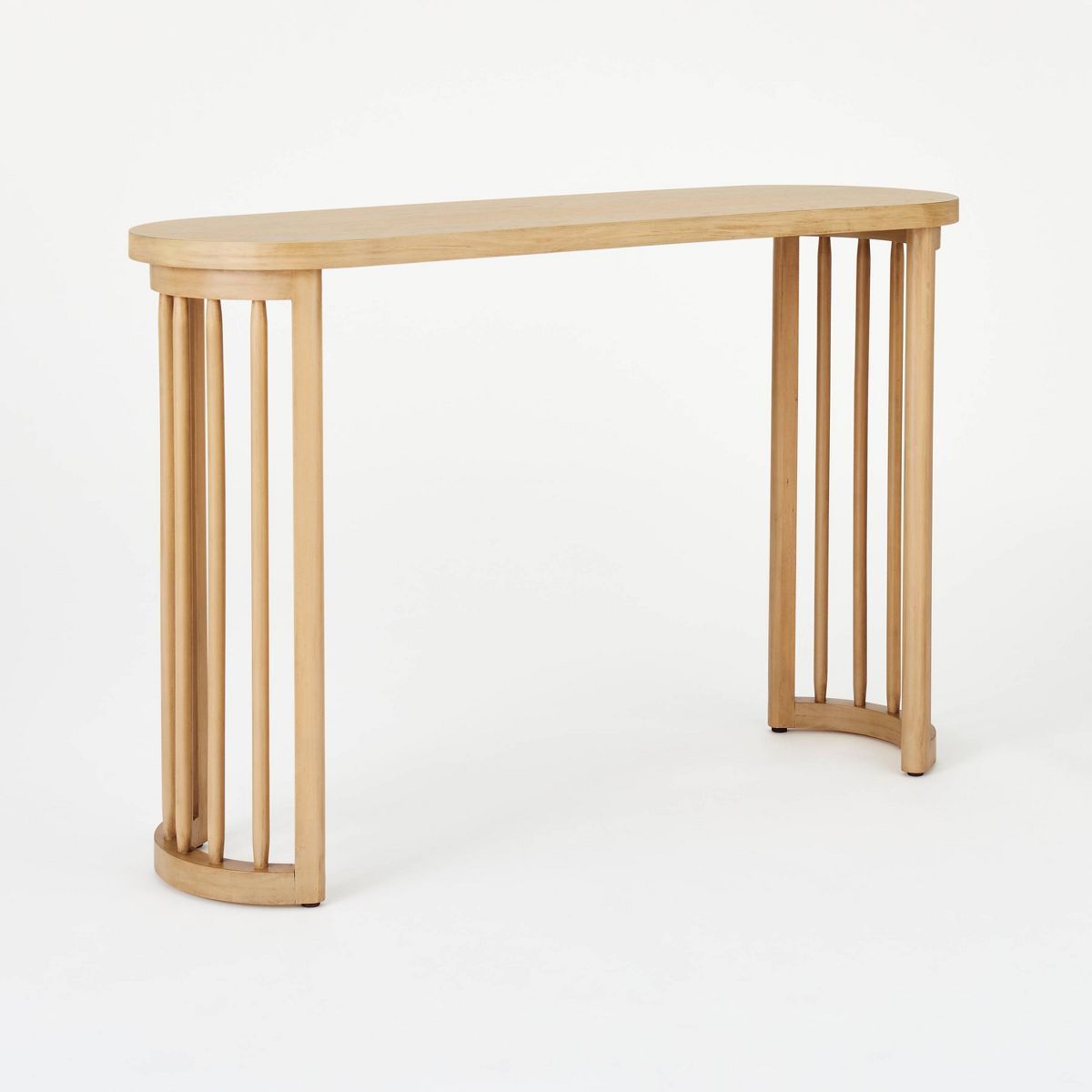 Burbank Wood Console Table Natural - Threshold™ designed with Studio McGee | Target