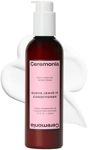 Ceremonia Guava Leave-In Conditioner Deep Hydration Repair Cream with Tamarind and Avocado, 6.7 F... | Amazon (US)