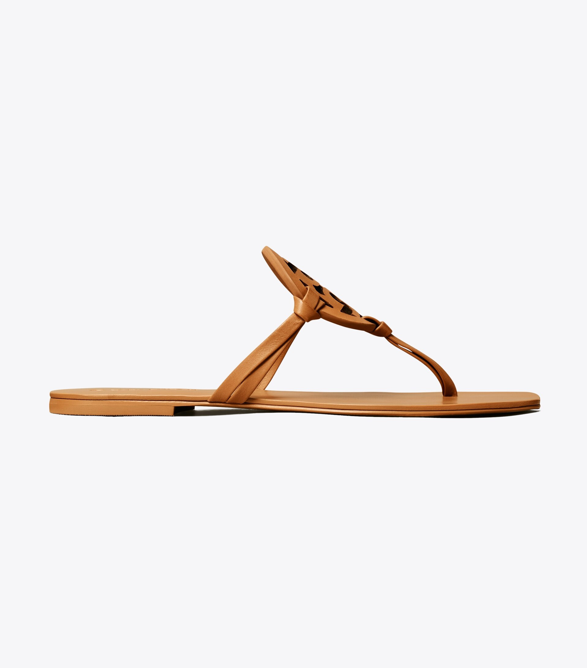 Miller Square-Toe Sandal, Leather | Tory Burch (US)