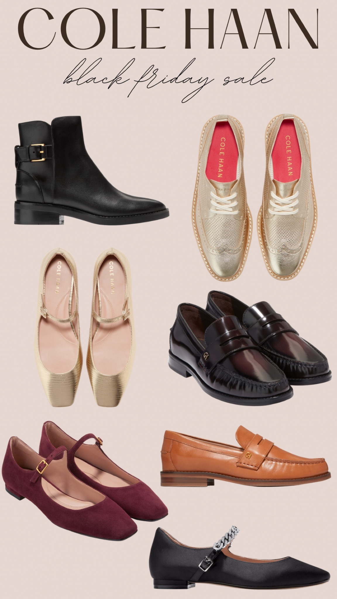 Cole Haan Black Friday sale! Most of these are already on sale plus you can get 20% off your purchase of $200+ with code GIFTS. 

Styled these earlier this season! Cole Haan makes such comfortable and stylish classic shoes. 

Boots, winter boots, black boots, fall shoes, loafers. 


#LTKshoecrush #LTKsalealert #LTKCyberWeek