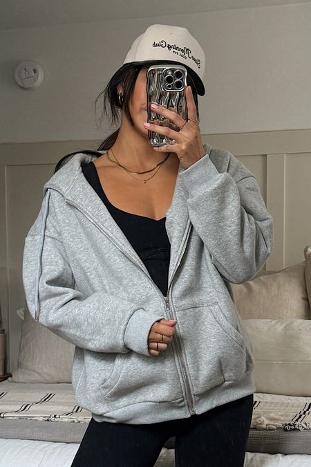 This zip up is so good! SO comfortable and perfectly oversized. I’m wearing a small. #amazonstyle #comfystyle #casualstyle 

#LTKfindsunder100 #LTKstyletip #LTKfindsunder50