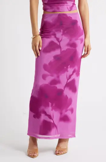 Mesh Maxi Skirt | Nordstrom