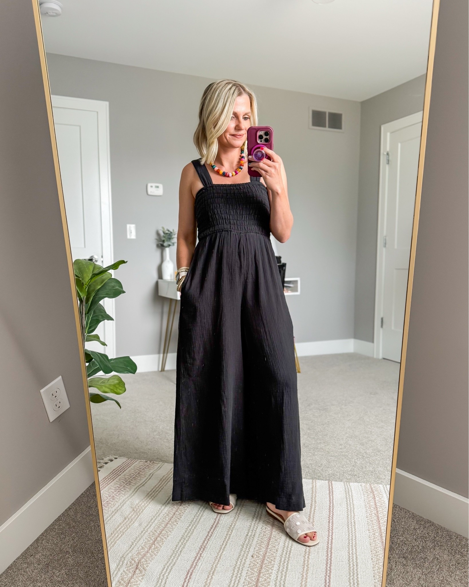 I love this jumpsuit from @Quince! It’s the perfect throw on and go summer piece! I’m 5’1 and wearing an xs

#LTKootd #LTKPetite #LTKOver40