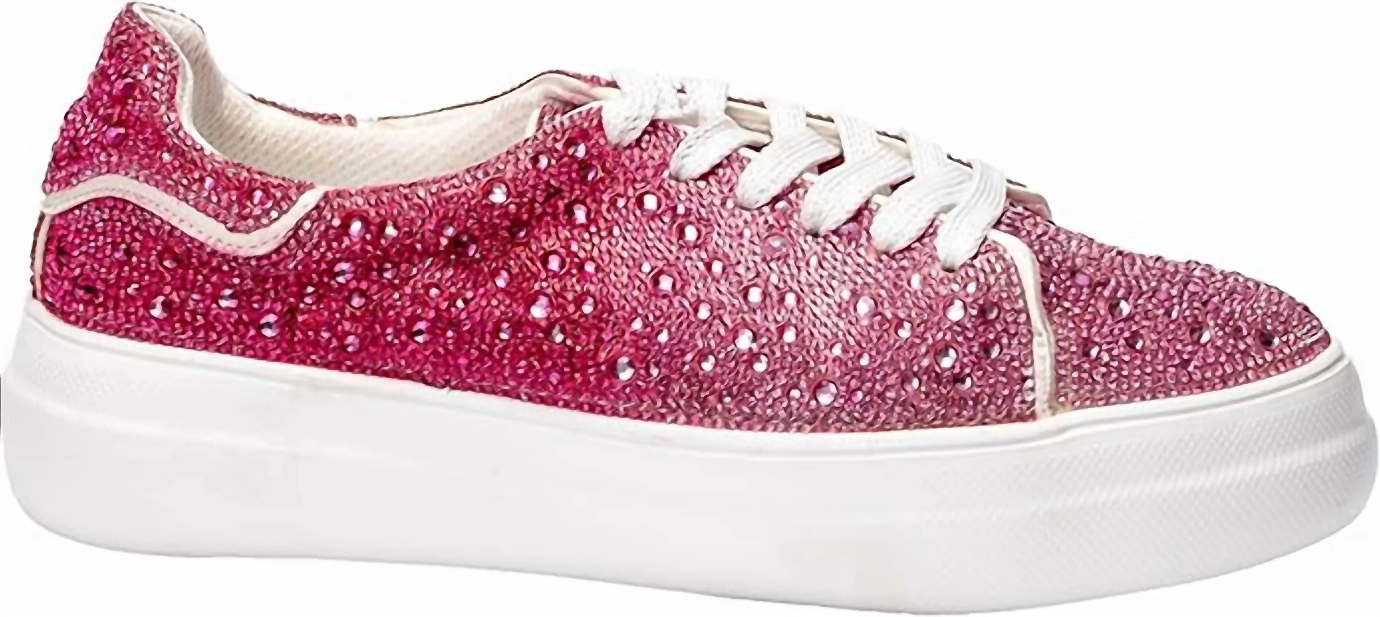 Women's Ombre Tennis Sneaker In Pink Ombre | Shop Simon