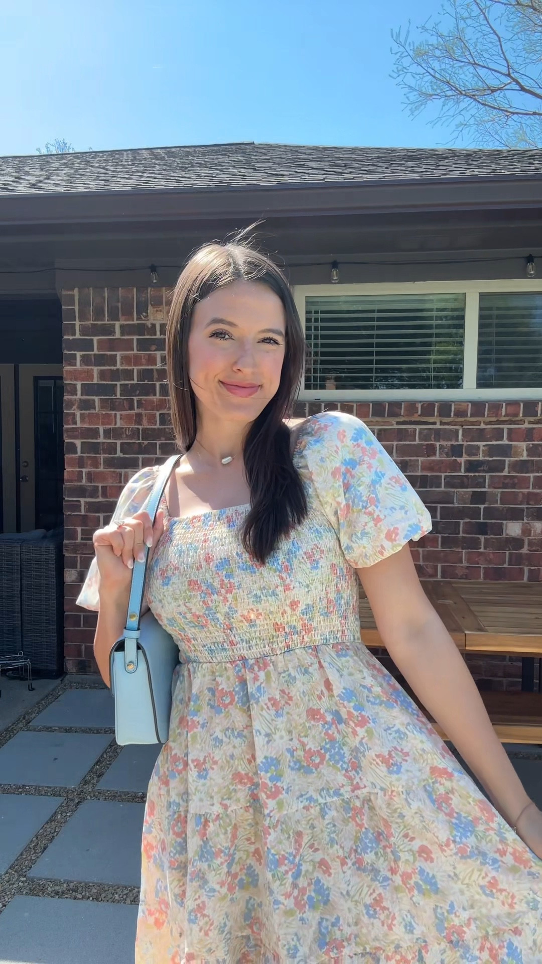 the cutest puff sleeve dress for spring 💐

#LTKPetite #LTKootd #LTKSeasonal