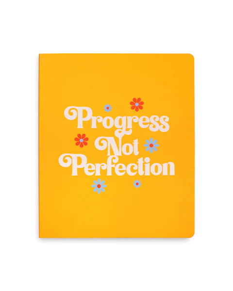 Weekly Undated Planner - Progress Not Perfection | ban.do