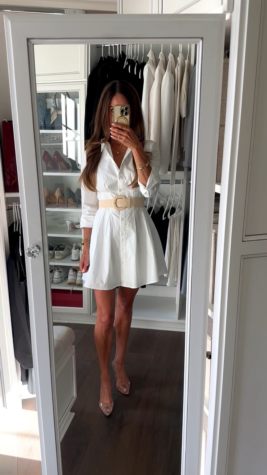 Wearing xs in dress 🤍

#LTKOver40 #LTKxVICI #LTKWorkwear