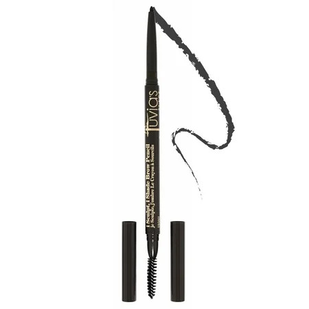 Juvia s Place iSculpt iShade Ebony - Eyebrow Pencil Liner with Spoolie Brush Eyebrow Makeup Brow Pencil Definer Waterproof Eyebrow Pencil Eyebrow Filler Pencil Brow Liner Pencil C40 | Walmart (US)