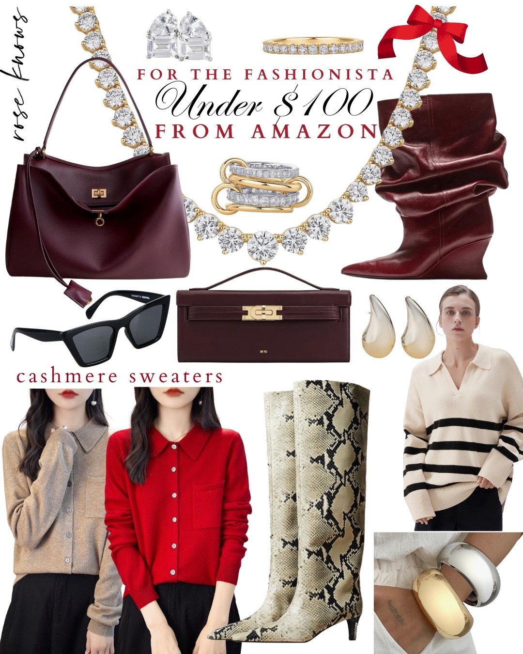 Amazon picks for the fashionista - more linked below! 

#LTKFindsUnder100 #LTKGiftGuide #LTKFindsUnder50