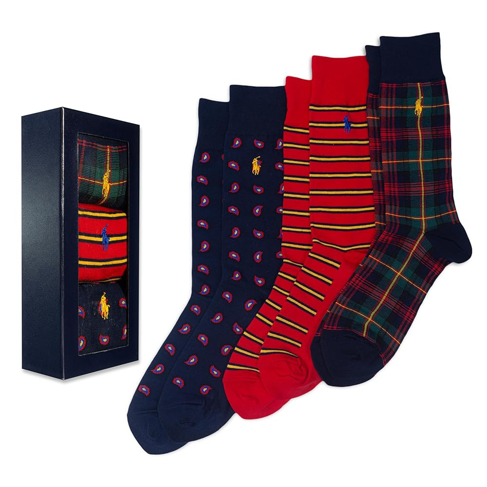 POLO RALPH LAUREN Mens Assorted Pattern Crew | Amazon (CA)