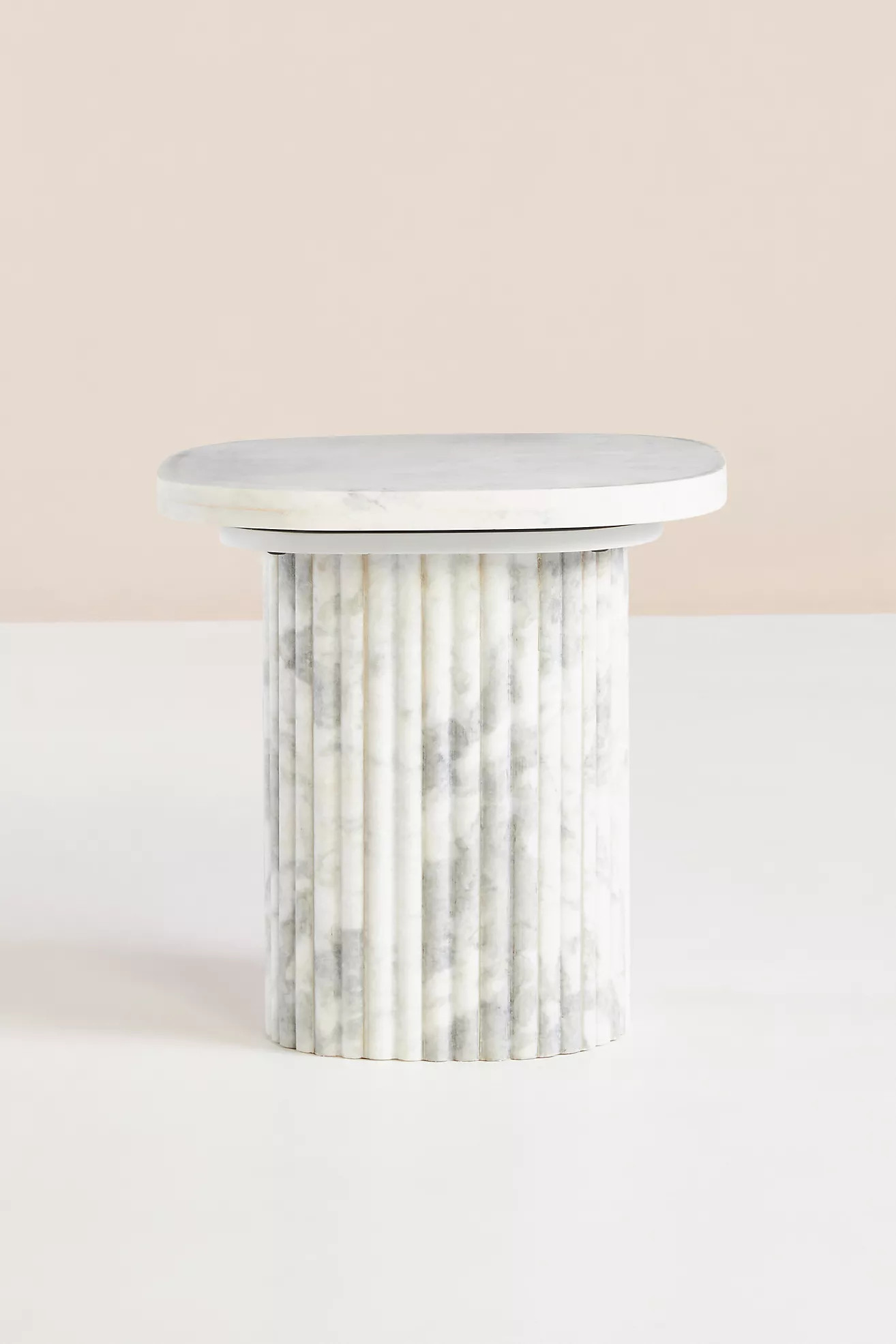Kanta Marble Side Table | Anthropologie (US)