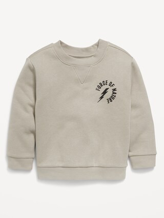 Crew-Neck Graphic Sweatshirt for Toddler Boys | Old Navy (US)