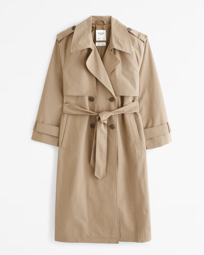 Classic Trench Coat | Abercrombie & Fitch (UK)