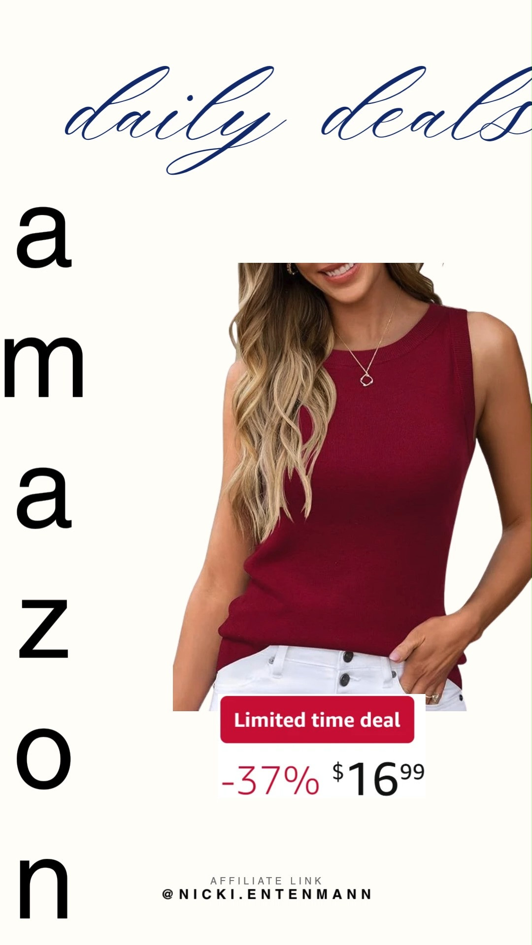 Women’s Wool Blend Sweaters Non See Through Summer Business Casual Tank delivers breathable comfort, polished style, and versatile layering that keeps your look sharp from office hours to weekend outings. 🌞👗✨  

#WoolBlend #sweaters #businesstank #summerstyle #womenswear #fashionfinds #ootd #trendystyle #modernlooks #shopping 

 #LTKdayinmylife #LTKootd #LTKSaleAlert