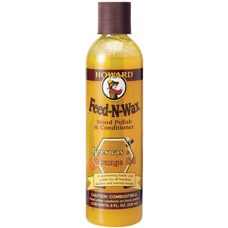 Howard Feed-N-Wax Orange Scent Wood Protector 8 oz Gel | Walmart (US)