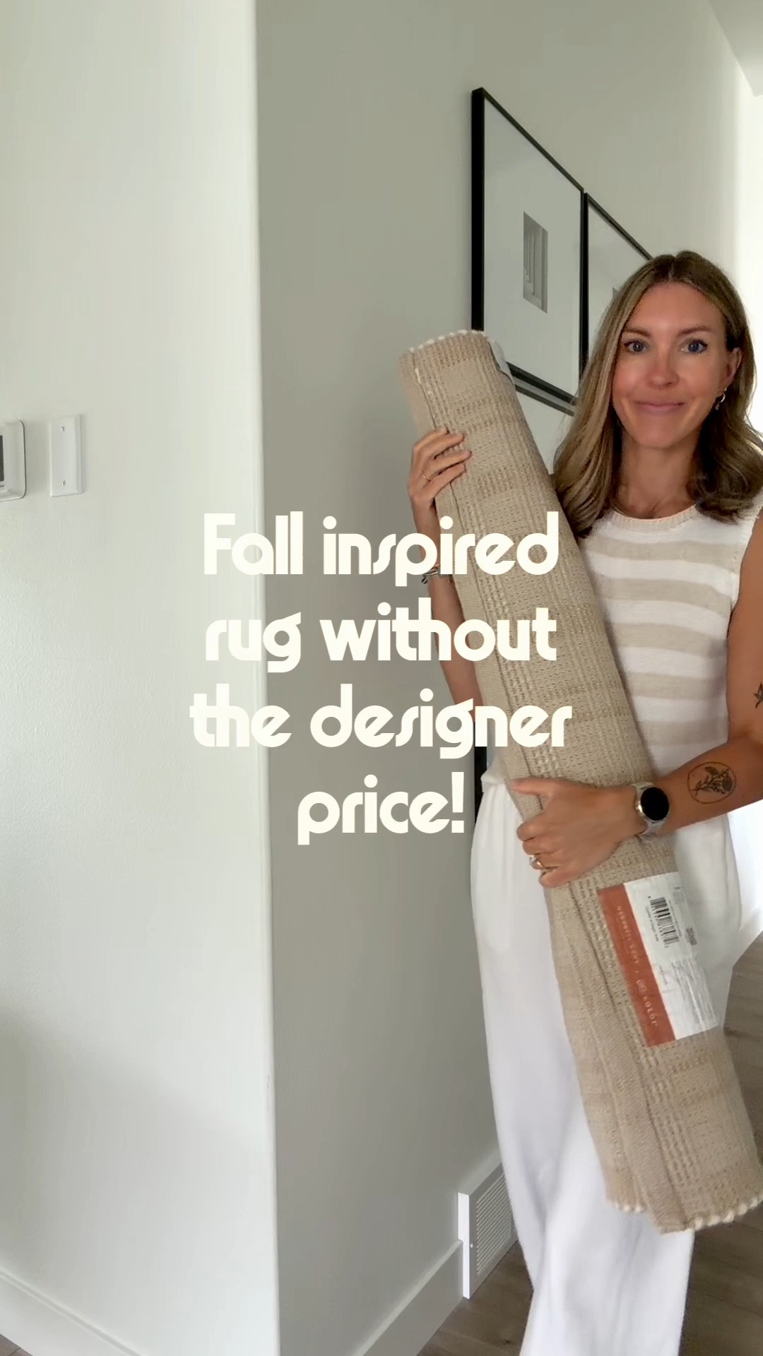 I found a pretty + neutral fall inspired rug and it’s on sale (in this size) and under $100! It’s a mix of wool + cotton with no shedding. 👏 I love the plaid design, it’s also available in blue, sage and a darker gray. The perfect fall designer style rug without the price tag!

#rugmakestheroom #boujeeonabudget #affordablehome