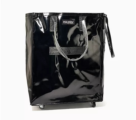 Hulken Large Rolling Tote Bag with Tonal Straps | QVC