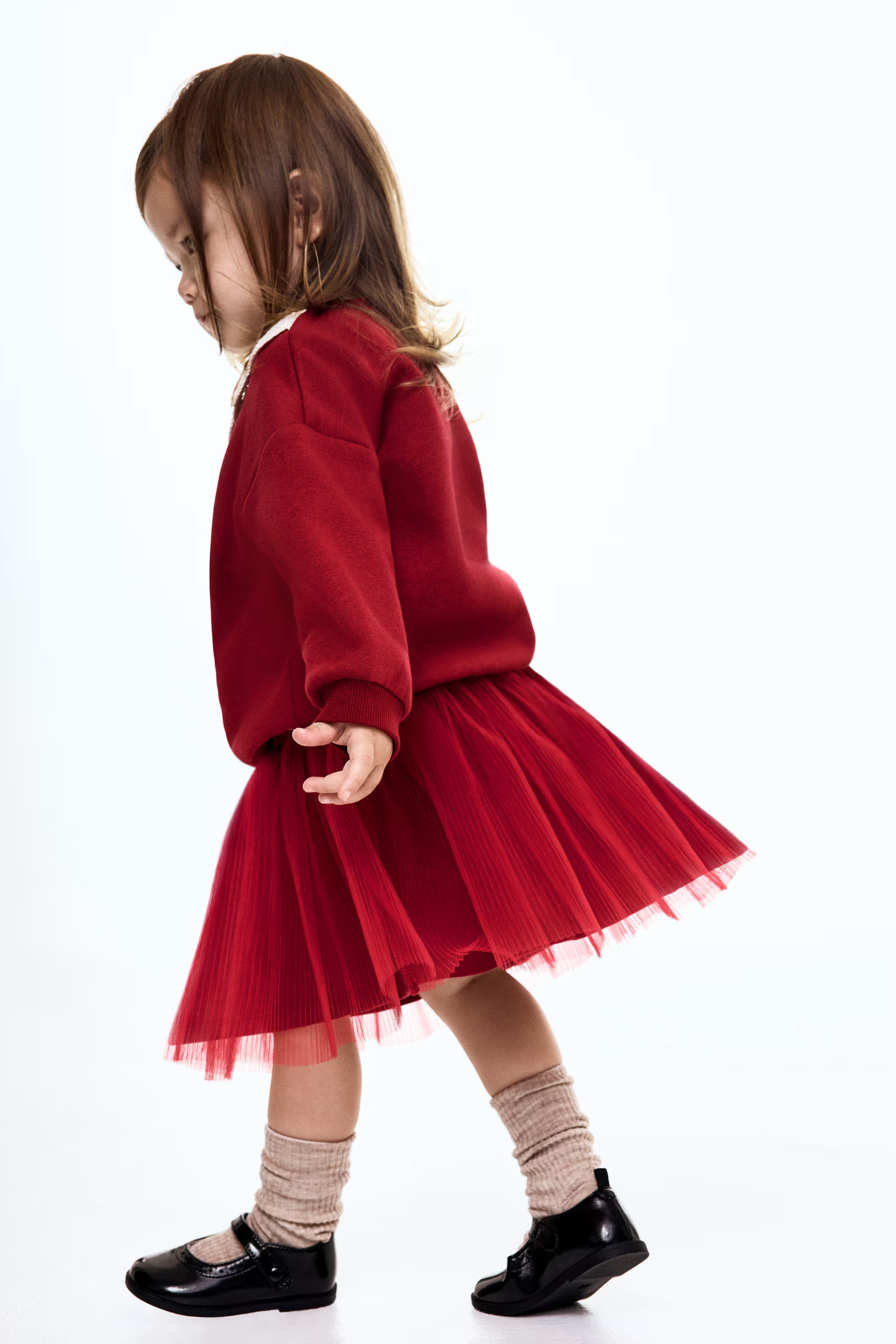 Plissé tulle skirt | H&M (UK, MY, IN, SG, PH, TW, HK)