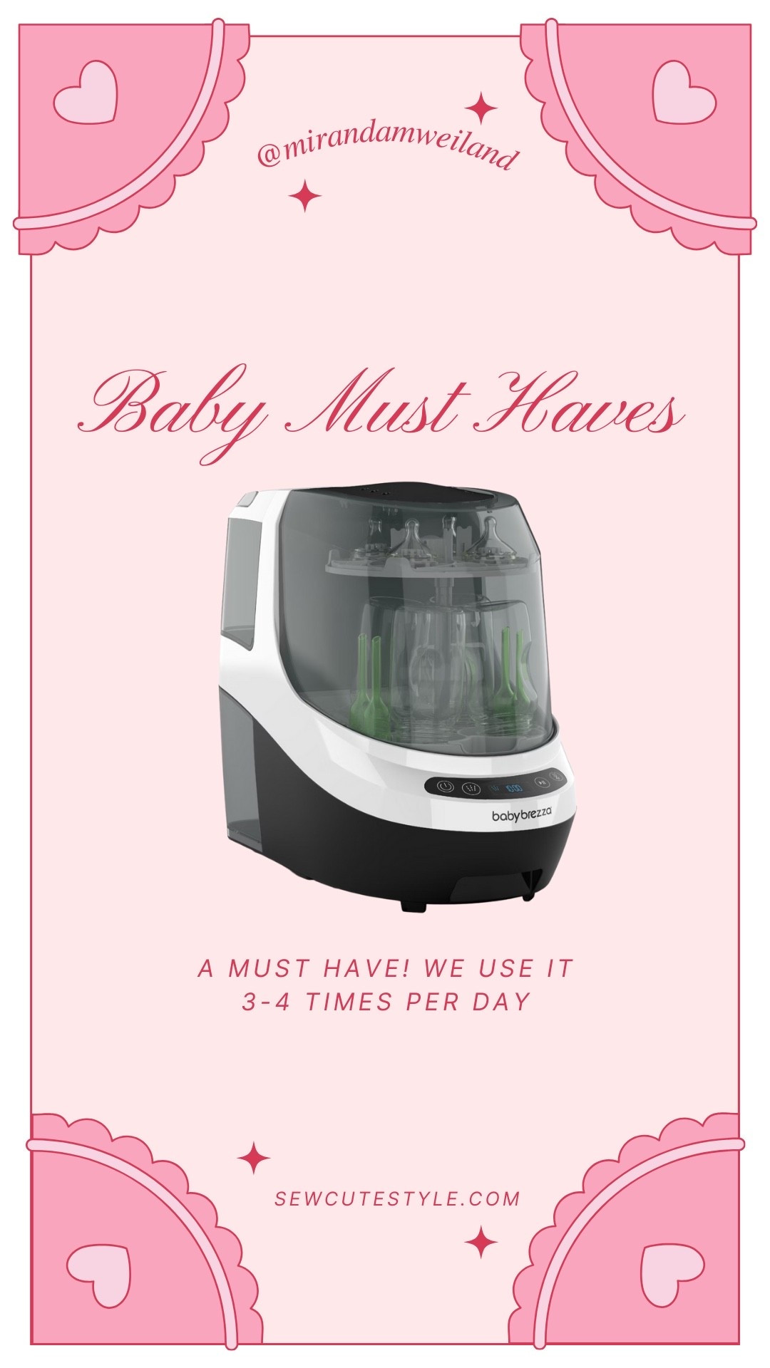 Our #1 must have! This bottle washer saves lives. We use it 3-4 times a day. 

#LTKBaby